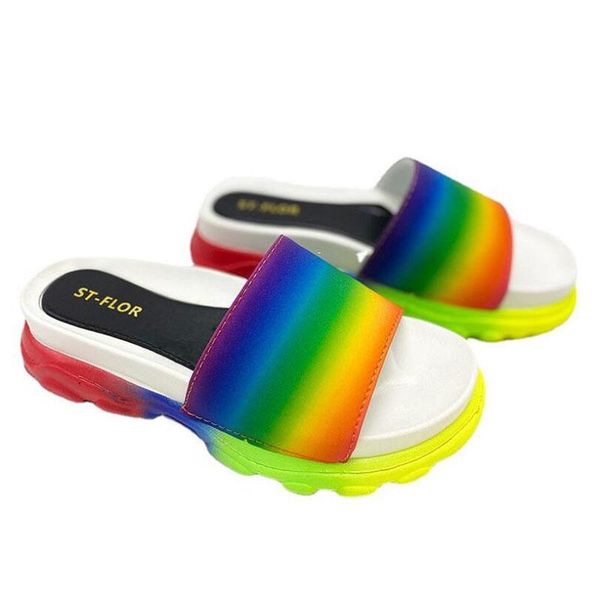 

slippers summer 2021 ladies color slippers, home comfort, non-slip women's flip-flops, increased and wear-resistant outdoor women, Black
