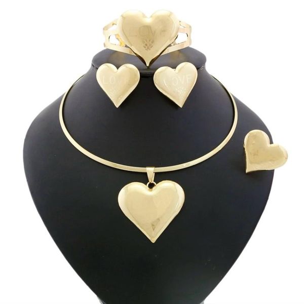 

earrings & necklace yulaili classic simple round jewellery set design and fashionable exquisite ladies dating party jewelry sets wholesale, Silver