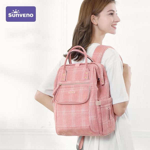 

sunveno diaper bag nappy backpack travel mummy large capacity mom baby multi-function bags