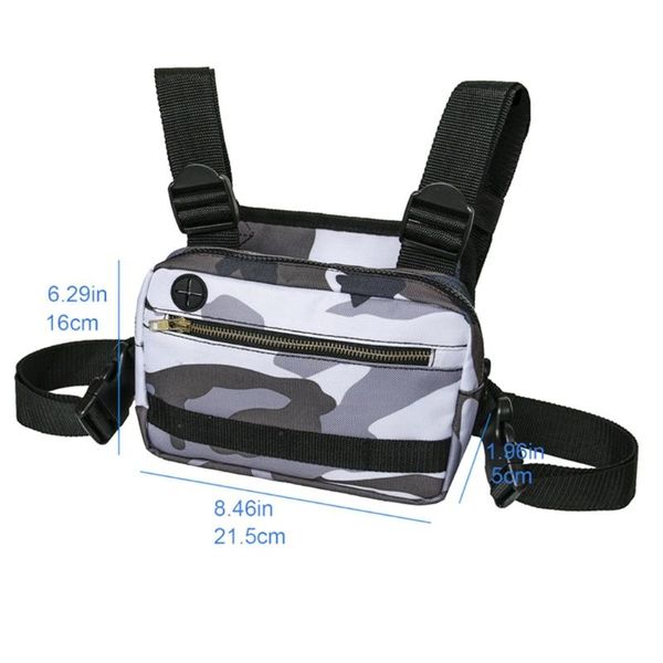 

chest rig men bag casual function outdoor style hunting vest bags sports running