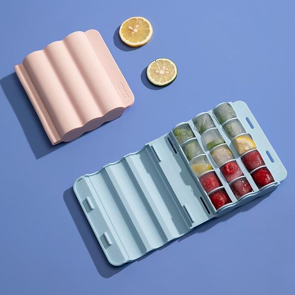 

wave silicone ice tray mold handmade cube making tools practical kitchen accessories baking moulds