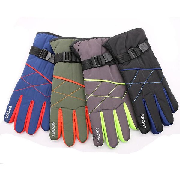 

ski gloves touch screen snow cycling winter outdoor men snowboard warm thicken motorcycle