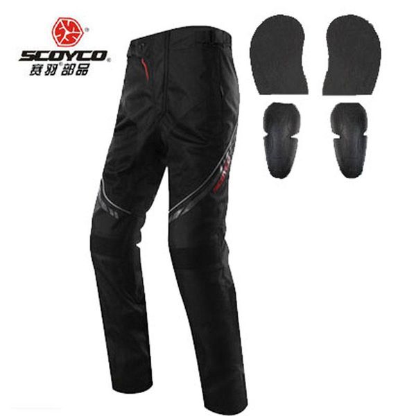 

summer breathable durable scoyco p027-2 oxford motocross pants equipment moto motorcycle trousers with knee hip pad apparel