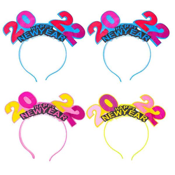 

party decoration 4pcs luminous hairbands for year decorative headdress hair hoops