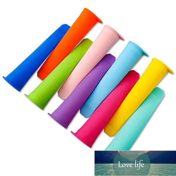 1pc Summer Popsicle Maker Lolly Mold Kitchen DIY Food-Grade Silicone Frozen Ice Cream Pop Mold Colore casuale