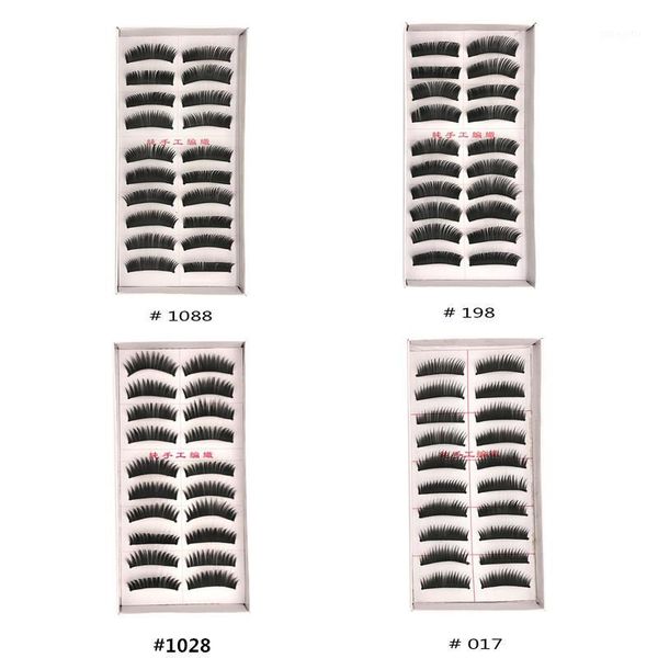

pairs wholesale false eyelashes natural lashes mix handmade eyelash extension thick eye makeup fake eyelashes1
