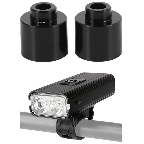 

quality 1 set waterproof bicycle light & pair folding bike front hub adapter accessories lights