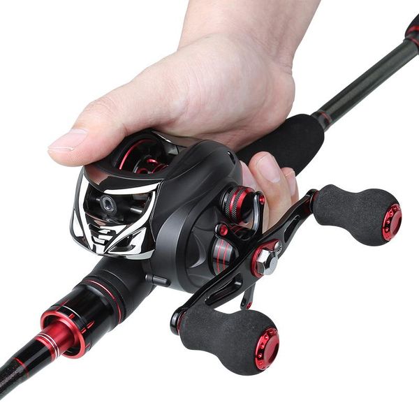

baitcasting reels reel 12+1bb 7.0:1 high speed carbon 5.5kg drag waterproof left right hand carp fishing pesca