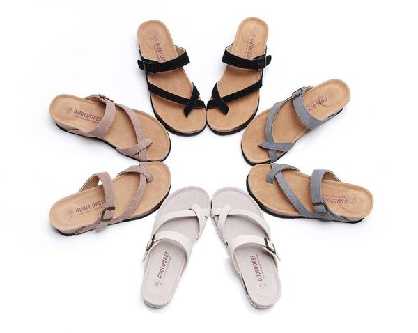 

slippers wedge high heel casual peep toe beach sandals footwear platform girl women ladies walking summer shoes flip flops, Black