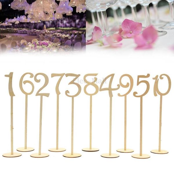 

party decoration 10pcs/set fashion wedding table number cards event supplies home 1-10/ 11-20