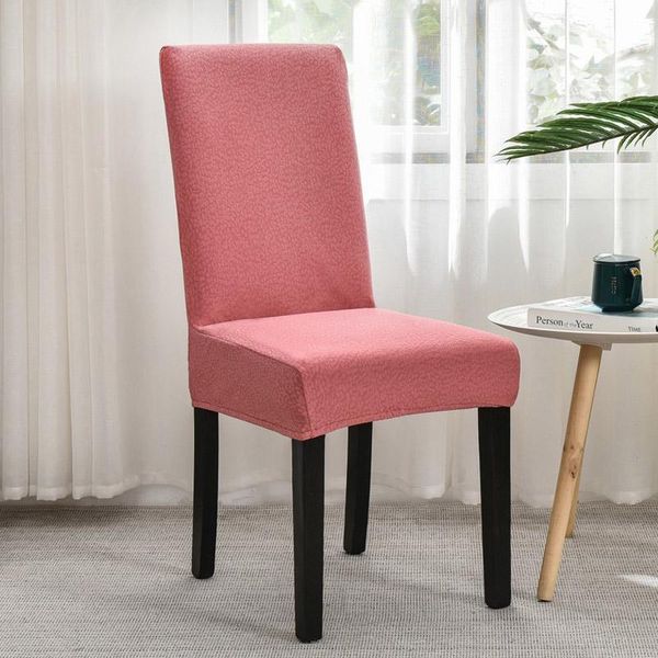

chair covers solid color cover dining elastic for room spandex stretch office case anti-dirty 1pcs