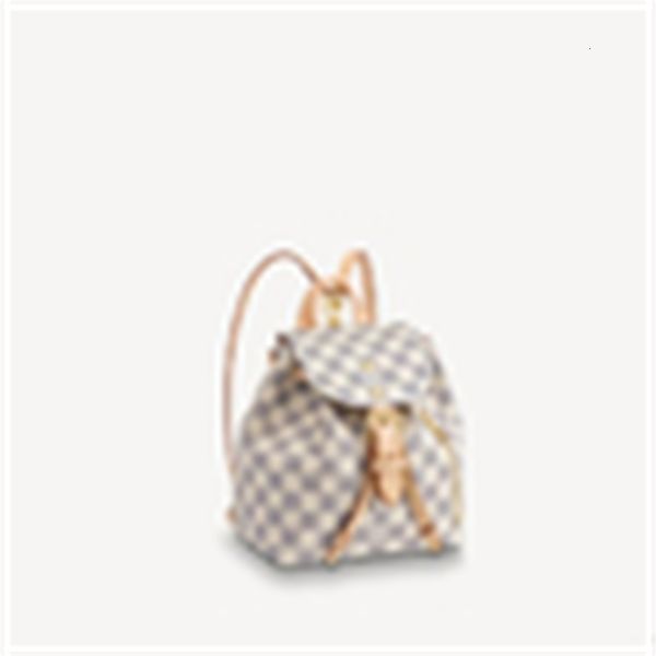 

n44026 sperone bb white grid backpack backpacks fashion women shows oxidized leather business totes messenger bags