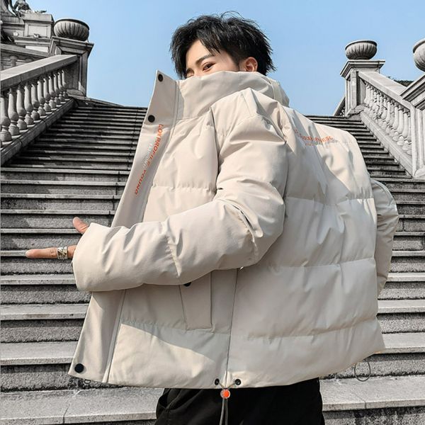 

fashion casual men's coat, windbreaker, autumn and winter cloth, 2021, Black