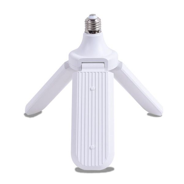 

cross-border -selling led three-leaf bulbs foldable high-transformation indoor bulb lighting