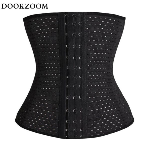 

womens waist trainer cincher body shaper underwear lingerie tummy slim belt postpartum control underbust steel boned corset