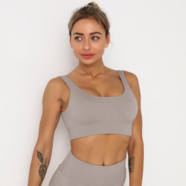 

yoga outfit 1pcs/outdoor sports fitness underwear two-piece female striped quick-drying vest bra for women gym workout