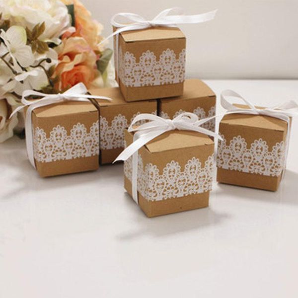 

gift wrap wedding paper sugar box european supplies white lace candy delivery ribbon
