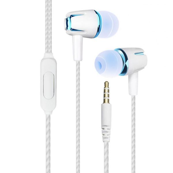 

just inserted headphones 3,5mm wired mic volume control headset for galaxy s10 s7 s6 huawei xiaomi smartphone wholesale