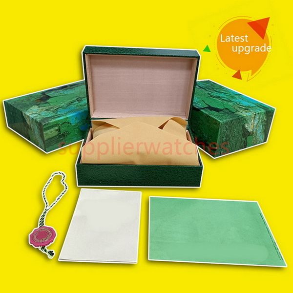 

swiss watches hjd ro green lex brochure certificate watch boxes aaa gift surprise box clamshell square exquisite cases carry bag, Silver