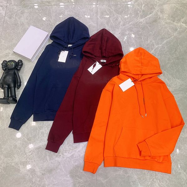 

sweatshirt men's designer women european and american hooded casual loose long sleeve women's fashion sweater with logo, Black