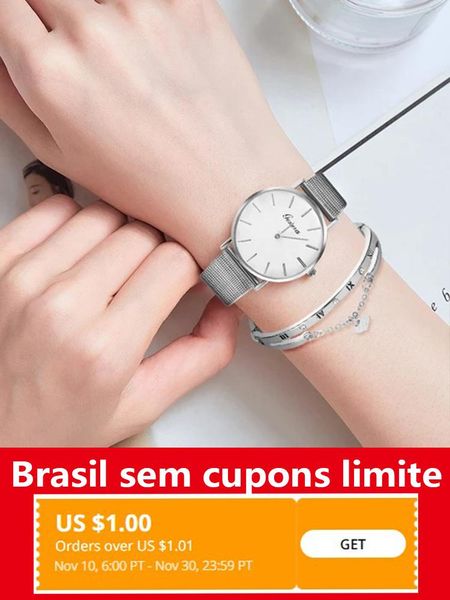 

wristwatches 2021 womens fashion casual watch women classic quartz stainless steel wrist watches bracelet reloj luxury ladies clocks, Slivery;brown