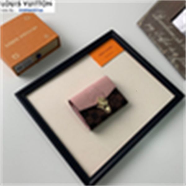 

pouches brand designer luxury phone m64448 grain lock key wallet pink women holders real leather long card wallets chain wallet cases purse, Red;black