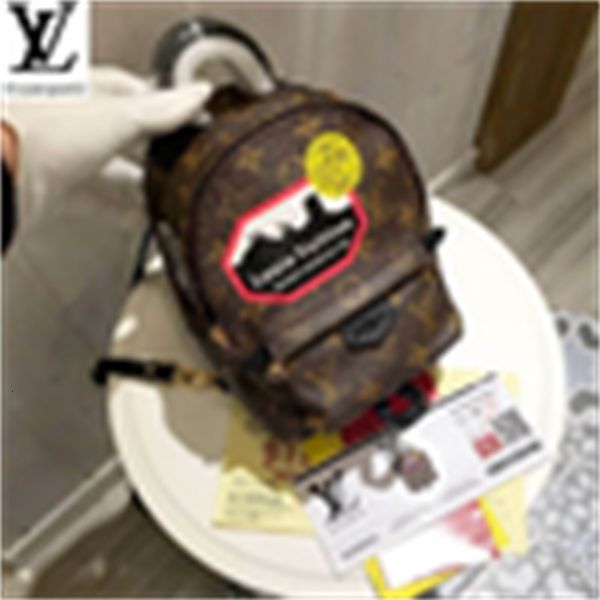 

3d m41562 bags autumn winter brand badge silk screenbackpack mini backpack designer backpacks business bags tote messenger luxury luggage sy