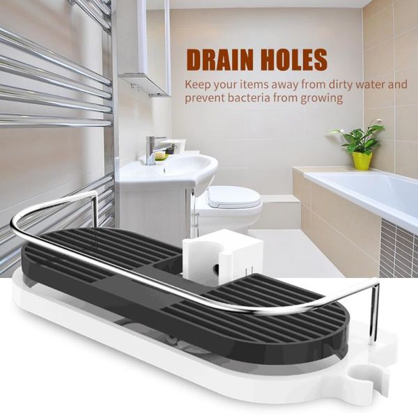 

bathroom shelves soap holder rack for shower head caddy shelf space-saving storage