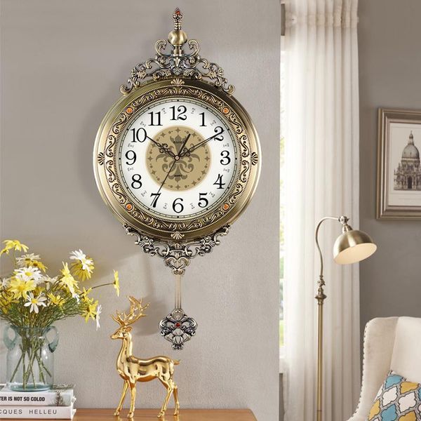 

wall clocks nordic automatic clock outdoor modern design kitchen classic industrial orologio da parete home decoation