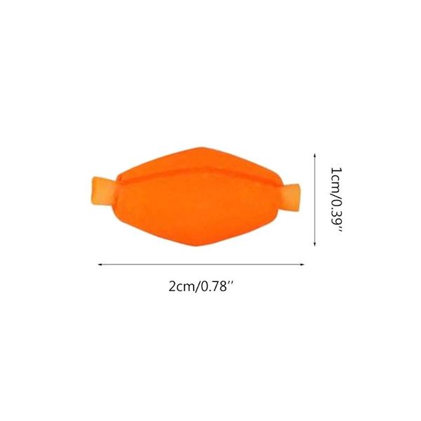 

fishing accessories m89d 6pcs float foam strike indicators 20x10mm for highly visibility shape