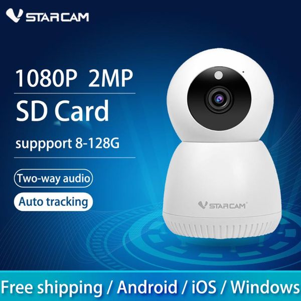

cameras vstarcam 2mp mini indoor wifi camera 1080p baby ip surveillance cctv security ir night vision human detection ptz