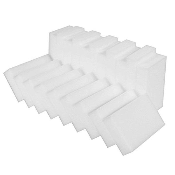 

cleaning cloths 100pcs/lot eraser magic melamine sponge 10x6x2cm kitchen office bathroom clean accessory wholesale 2021