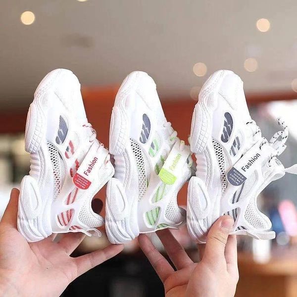 

size 26-37 children damping casual sneakers boys wear-resistant girls lightweight shoes baby with breathable athletic & outdoor, Black