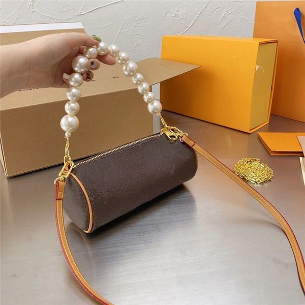 

luxury famous designer women fashion handbags cylindrical bag large capacity shopping all-match ladies fashionable cross body bags