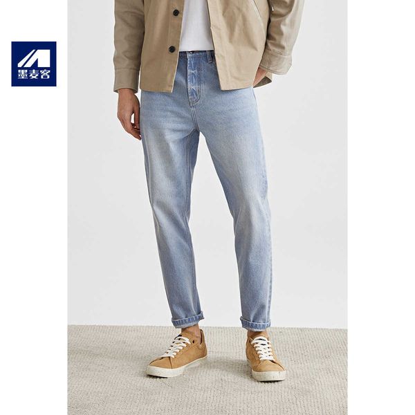 

jeans men's 9727 in spring 2021, Blue