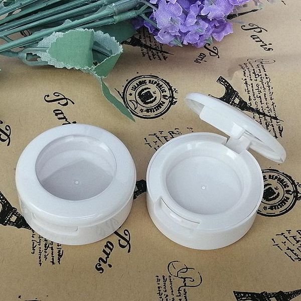 

storage bottles & jars 20-100pcs 26mm empty highlights containers cosmetic lipstick lip sample case eyebrow powder compacts eyeshadow c