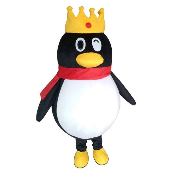 Trajes Mascot Os Pinguins de Madagascar Pinguim Mascote Traje Cosplay Fantasia Vestido Adulto Mascote de Desenhos Animados para Festa de Carnaval de Halloween