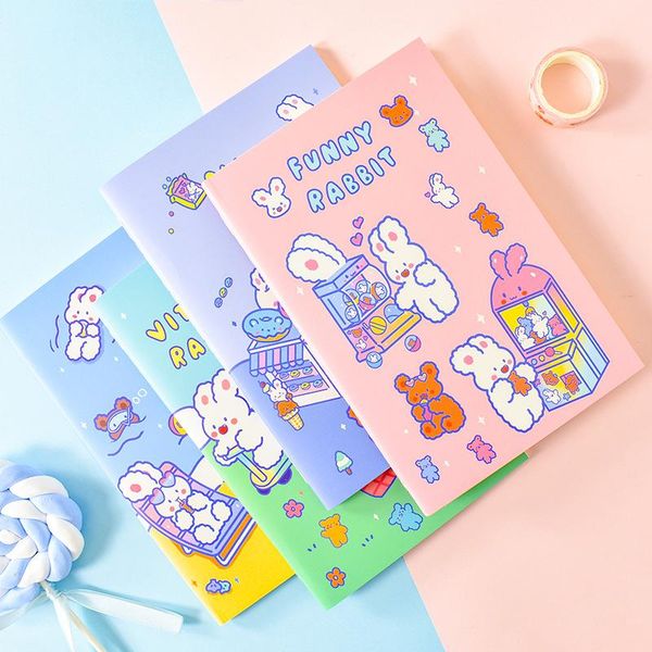 42 Fogli Cover Kawaii Daily To Do List Blocchi appunti Blocco note Mini notebook portatile Paperlaria Cancelleria Blocchi note