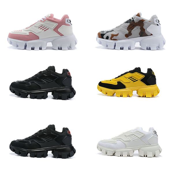 

woman luxurys designers men platform shoe catwalk all star color matching couple shoes mens women sport sneakers trainers size 35-46, Black