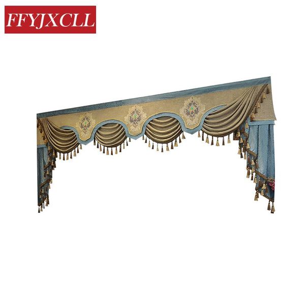 

pelmet europe luxury valance curtains for living room window bedroom 1 piece custom made curtain & drapes