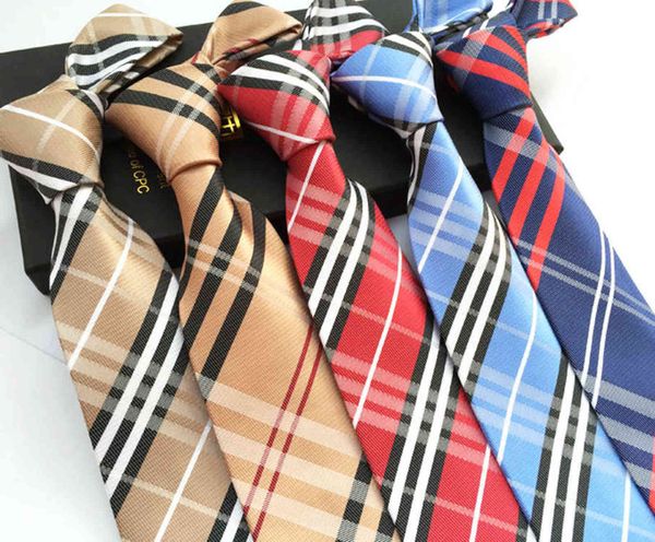 

2021 scottish plaid seri polyter silk men's tie, Blue;purple