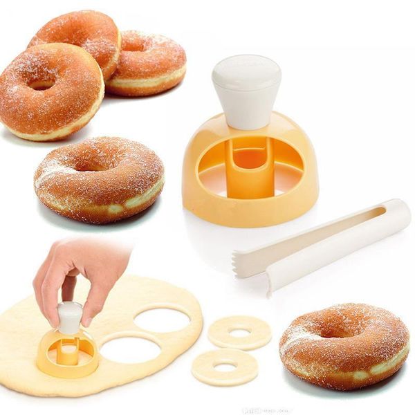 

baking & pastry tools creative donut mold plastic dessert cooking bread cutting machine supplies cake decorating kitchen