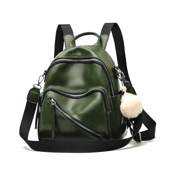 

outdoor bags backpack 2021 female back fashion casual student super-capacity school bag