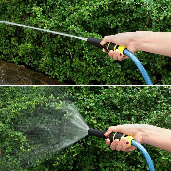 

water gun & snow foam lance brass coated spray 4 inch high pressure car wash garden hose nozzle adjustable household