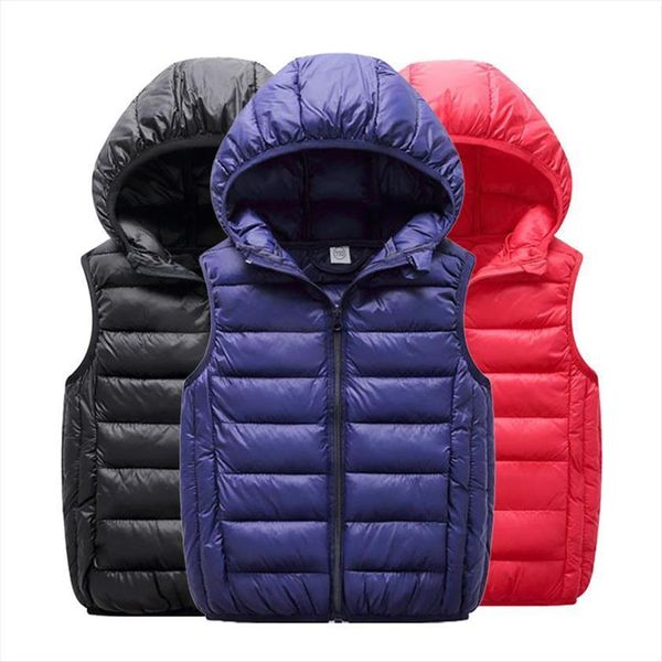

hooded child waistcoat children outerwear winter coats clothes warm cotton baby boys girls vest for age 3 12 years old, Camo