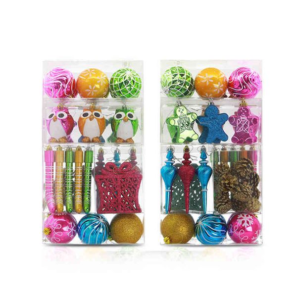 

yinghao decorations tree christmas ball shaped pendant 52 pendant gift bags
