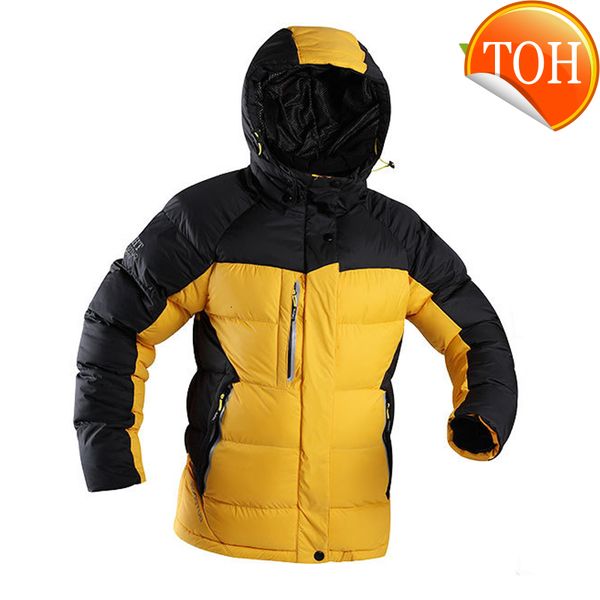 

men's waterproof winter warm down jacket men windproof casual snow cotton-padded parkas overcoat male thicken windbreaker, Black