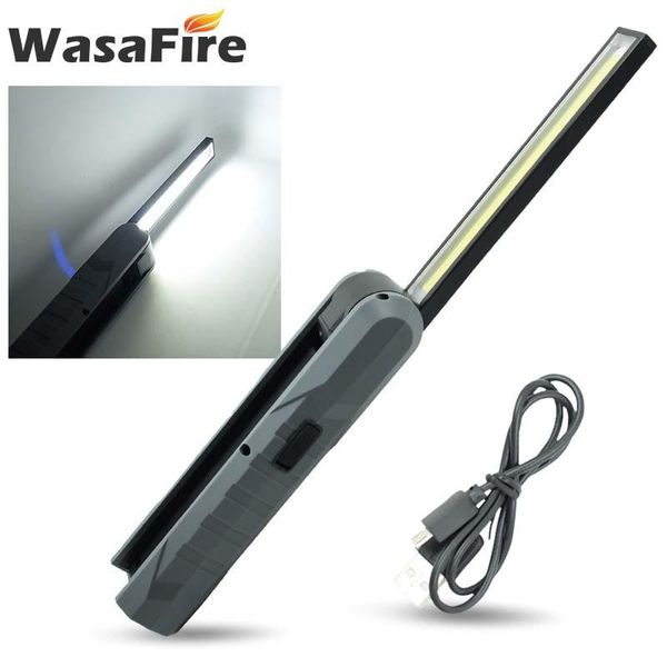 

portable cob led working light foldable usb 4 modes magnetic torch lanterna outdoor camping hanging hook lamp lanterns
