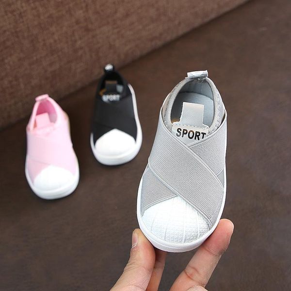 

first walkers spring kids outdoor shoes children baby girl boy casual infant toddler elastic fabric soft bottom warm