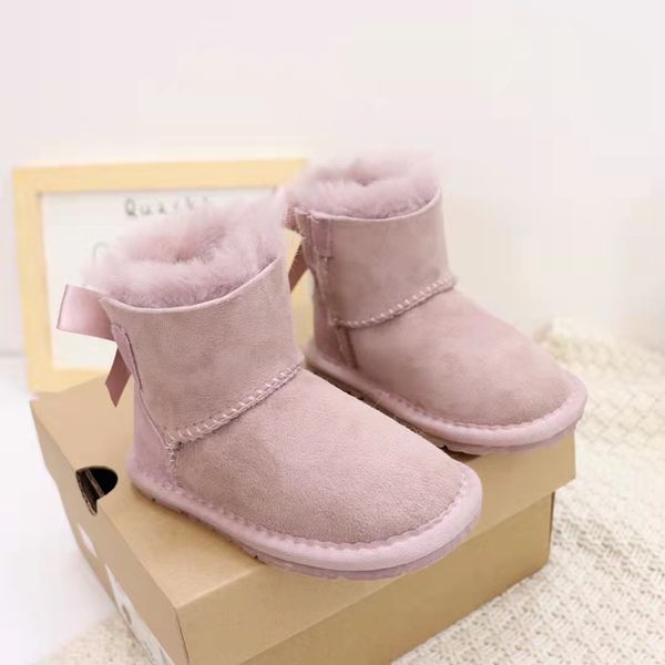 

kid snow boot pink fashion designer outdoor shoes for baby boy toddler winter warm boots eu 15-20 winter boot cotton kids, Black;grey